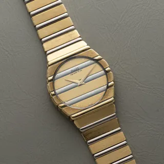 Piaget Polo Yellow gold and Stainless steel Champagne