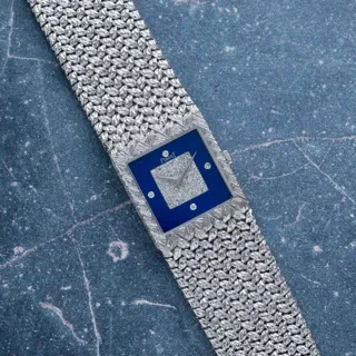 Piaget Tradition 9352 D2 White gold Exotic$lapis lazuli