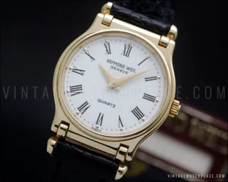 Raymond Weil 8064 Gold-plated White