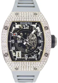 Richard Mille RM 010 RM 010 48mm White gold Skeletonized