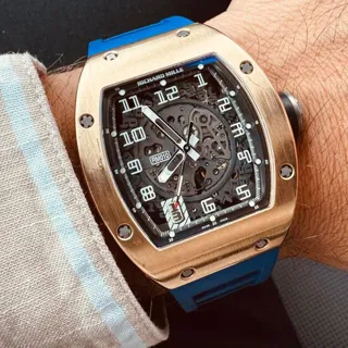 Richard Mille RM 010 RM10 48mm Rose gold Skeletonized