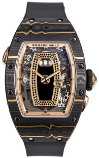 Richard Mille RM 037 RM 037 52.63mm Carbon fiber Skeletonized