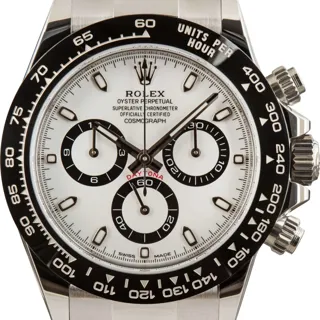 Rolex Cosmograph Daytona 116500 Stainless steel White