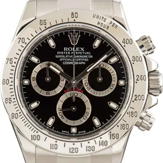 Rolex Daytona 116520 40mm Stainless steel Black