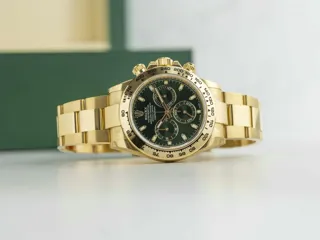 Rolex Daytona 116508 Yellow gold Green