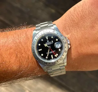 Rolex Explorer 16570-0004 Stainless steel Black