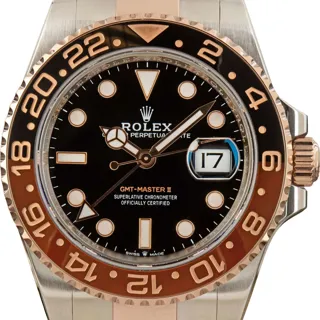 Rolex GMT-Master II 126711 Everose Rolesor$steel$18k rose gold