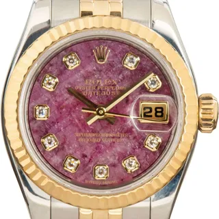 Rolex Datejust 179173 Stainless steel and 18k yellow gold Red