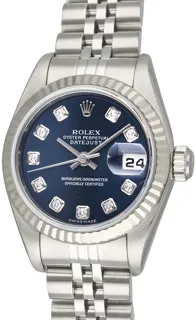 Rolex Lady-Datejust 79174 Stainless steel Blue