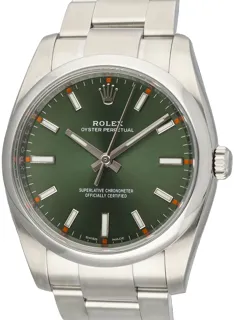 Rolex Oyster 114200-0021 Stainless steel Green