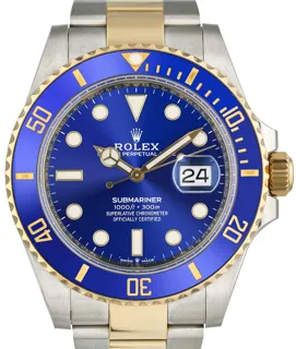 Rolex Submariner 126613LB-0002 Yellow gold and Oystersteel Blue