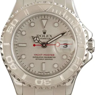 Rolex Yacht-Master 169622 Stainless Steel$Platinum Silver