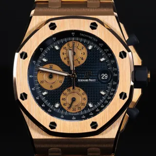 Audemars Piguet Royal Oak Offshore 26238OR.OO.2000OR.01 Rose gold Blue