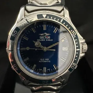 Sector 2023271095M 38mm Stainless steel Blue