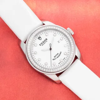 Tudor Glamour 53020-0079 31mm Stainless steel White