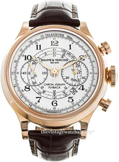 Baume & Mercier Capeland M0A10007 44mm Rose gold Silver