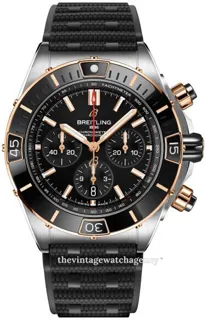 Breitling Super Chronomat UB0136251B1S1 brushed/polished steel Black