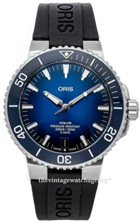 Oris Aquis 01 400 7763 4135-07 4 24 74EB Stainless steel Blue