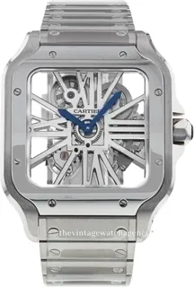 Cartier Santos WHSA0007 Stainless steel