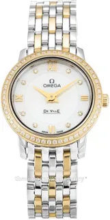 Omega De Ville 424.25.24.60.55.001 Yellow gold White