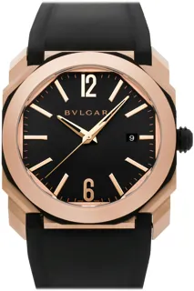 Bulgari Octo 103203 Rose gold Gray