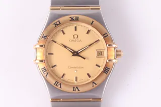 Omega Constellation Quartz 396.1201 Yellow gold and Stainless steel Golden