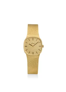 Omega 335.734 29mm 14k yellow gold Champagne