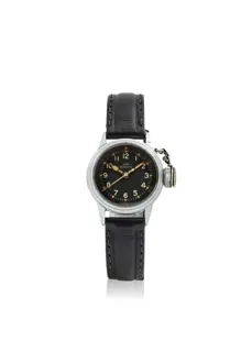 Hamilton USN BuShips Stainless steel Black