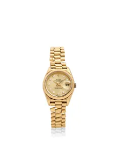 Rolex Lady-Datejust 69068 26mm Yellow gold Champagne