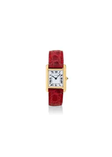 Cartier Tank 27mm 18k yellow gold White