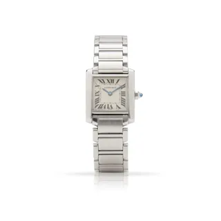 Cartier Tank Française 2300 20.5mm Stainless steel Silver