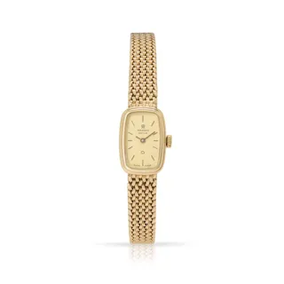 Marvin Revue 9K Yellow Gold Champagne