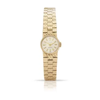 Rolex Precision 60804 15mm 9K gold Silver