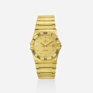 Omega Constellation 32.5mm 18k yellow gold