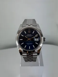 Rolex Datejust 41 126334 White gold Blue