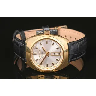 Citizen 61-6028 30mm Yellow gold and Stainless steel Silver