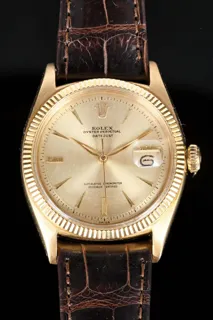 Rolex Datejust 36 6605 36mm 14k yellow gold Golden