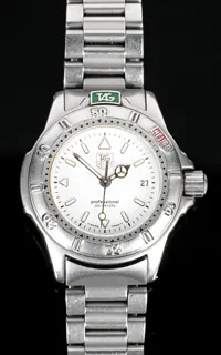 TAG Heuer Professional WF1412/0 28mm Stainless steel White