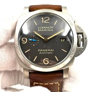 Panerai Luminor 1950 PAM01351 44mm Titanium Brown