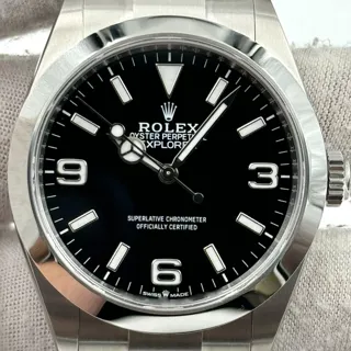 Rolex Explorer 224270-0001 40mm Stainless steel Black