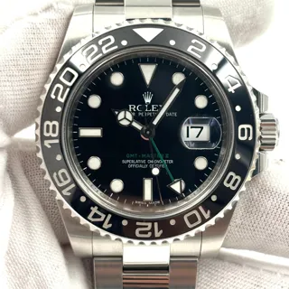 Rolex GMT-Master II 116710LN-0001 40mm Stainless steel Black