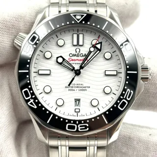 Omega Seamaster Diver 300M 210.30.42.20.04.001 42mm Stainless steel White