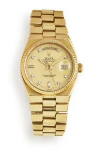 Rolex Day-Date Oysterquartz 19018 36mm Yellow gold