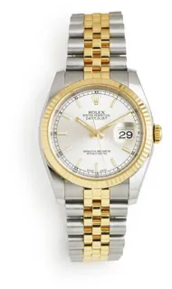 Rolex Datejust 36 116233 18k Gold and Stainless steel