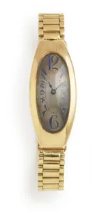 Movado Polyplan 19.5mm 18k Gold Silver