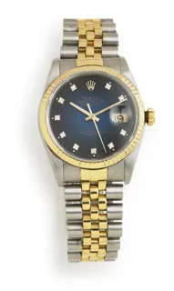 Rolex Datejust 36 16233 18k Gold and Stainless steel