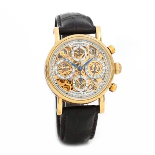 Chronoswiss Opus CH 7521 18k yellow gold Skeletonized