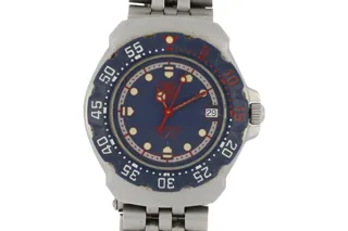 TAG Heuer Formula 1 WA1210 35mm Stainless steel Navy blue