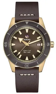 Rado Captain Cook R32504306 42mm Bronze and Ceramic and Titanium Brown