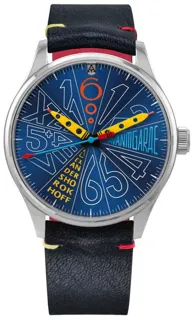 Alexander Shorokhoff AS.AVG08.2 43.5mm Stainless steel Blue